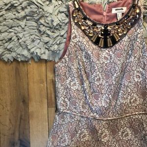 Lace glitter party dress